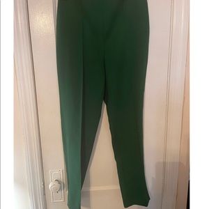 Zara Green Pants Size 6 Slim Fit